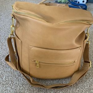 Fawn Design Diaper Bag in Tan